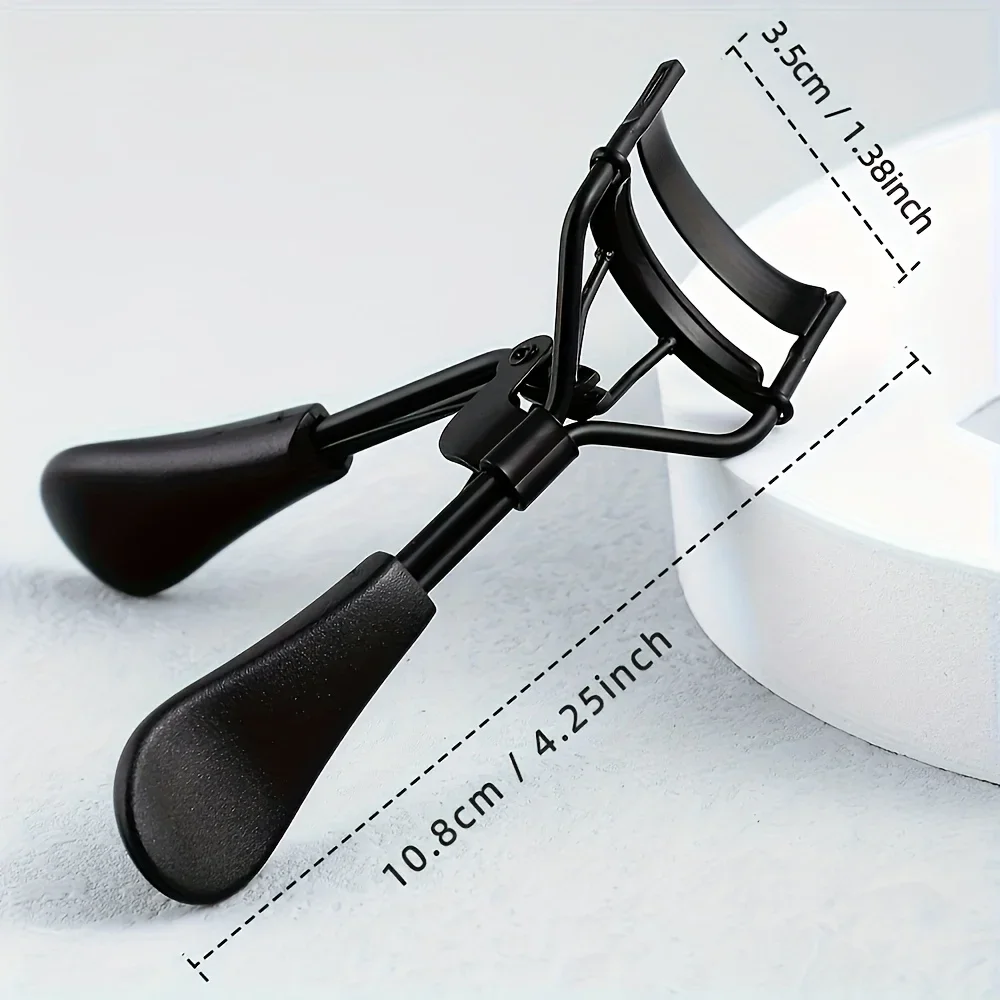1 pcs Portable Eyelash Curler - Curved Wand, Clump-Free Curling, Lift & Widen Eyes, for Women, 4 Seasons & 11 Holidays Use