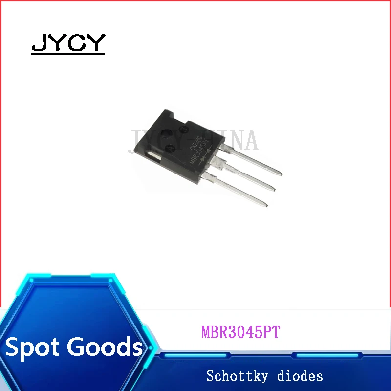 5PCS/lote  MBR3045PT Original in stock SBL3045PT MBR3045WT  MBR3045 TO-247  45V  Schottky diodes