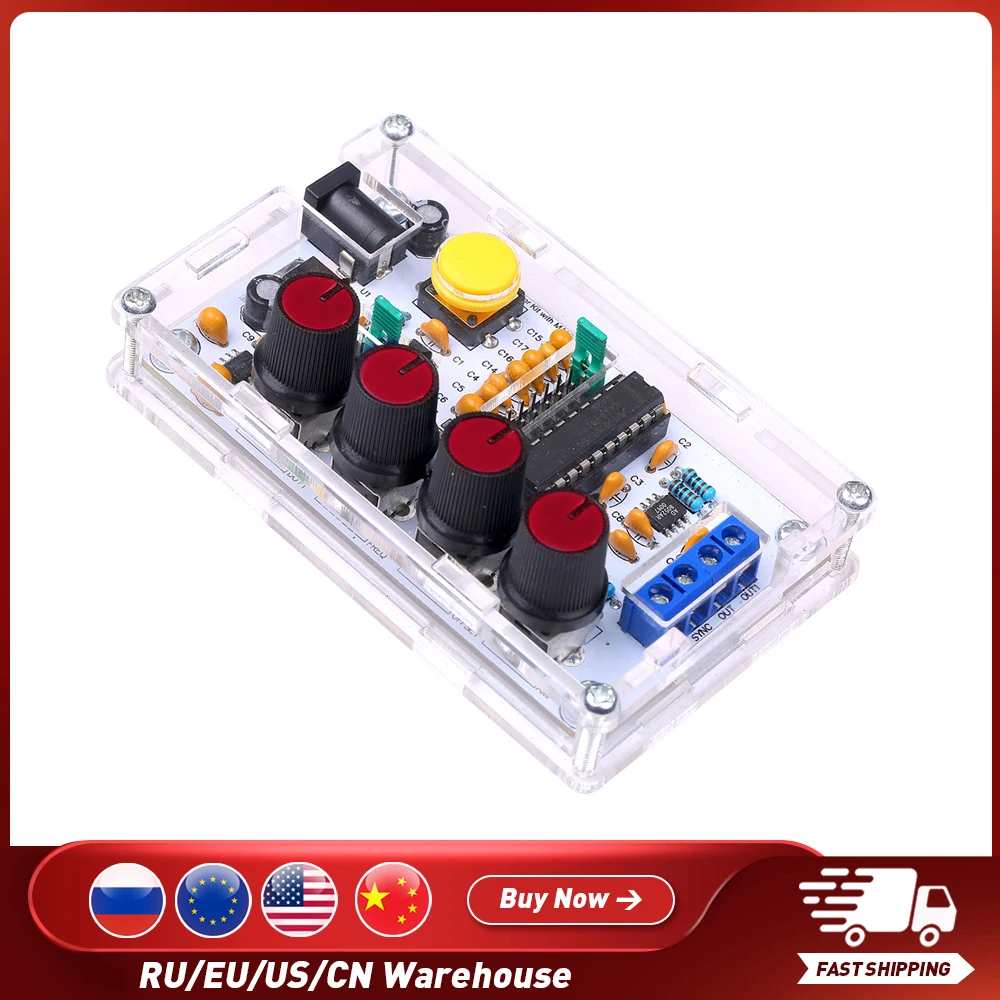 Signal Generator DIY Kit 1Hz~20MHz Function Generator High-speed op-amp Generator Sine/Triangle/Rectangular/Sawtooth