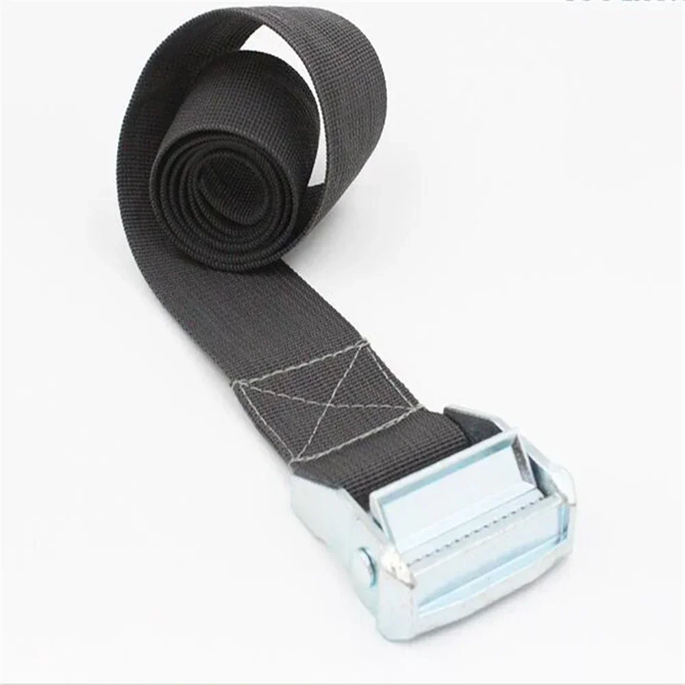 1pcs for 5CM Wide Buckle Webbing Tighten Tie Belts Binding Belt Cargo Card Board Belt Tightening Tensioner Fixing 10 Meters
