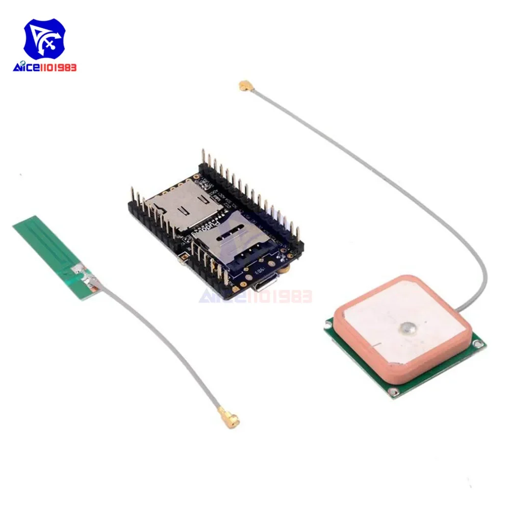 diymore A9G Module GPRS GSM BDS Development Board Quad-Band 800/900/1800/1900MHz SMS Wireless Data Transmission IOT with Antenna