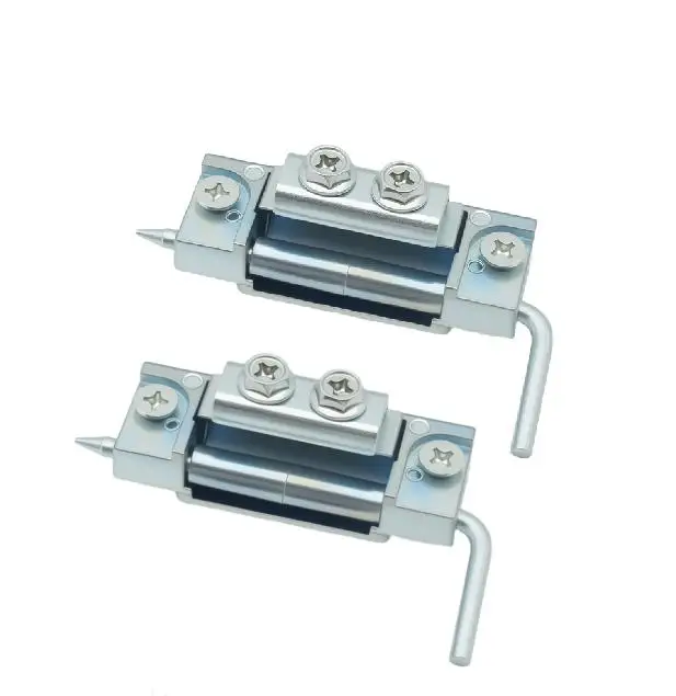 Zinc Alloy Concealed Cabinet Hinge with 304 Stainless Steel Pins 10x4.5x8cm Supports 20kg per Pair for Reliable Door Use