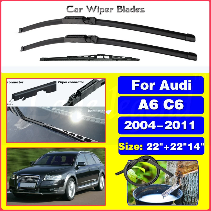 

Щетки стеклоочистителя для Audi A6 C6 2004-2011 2005 2006 2007 2008