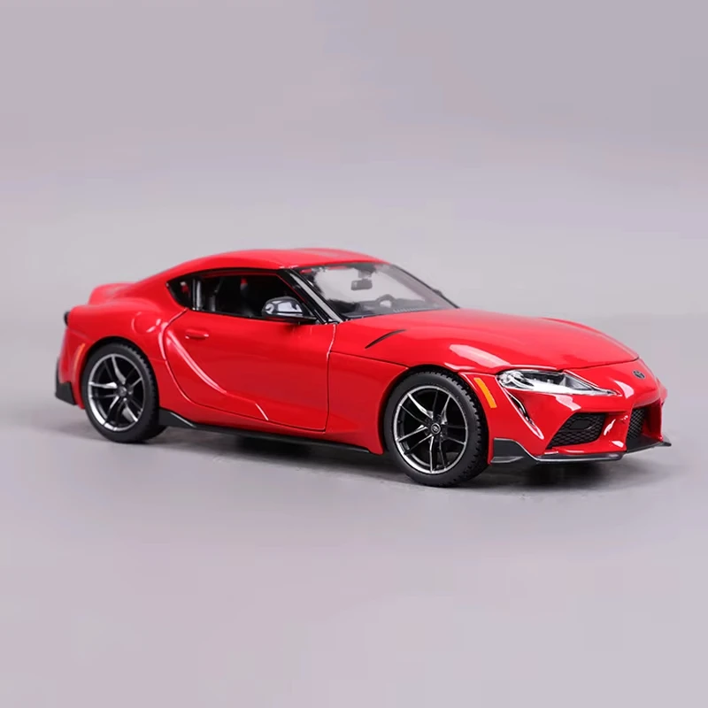 New Maisto 1:24 Toyota Supra Gr Alloy Miniature Diecast Model Toyota Sports Car Toys Model Special Edition Collection Kids Gift