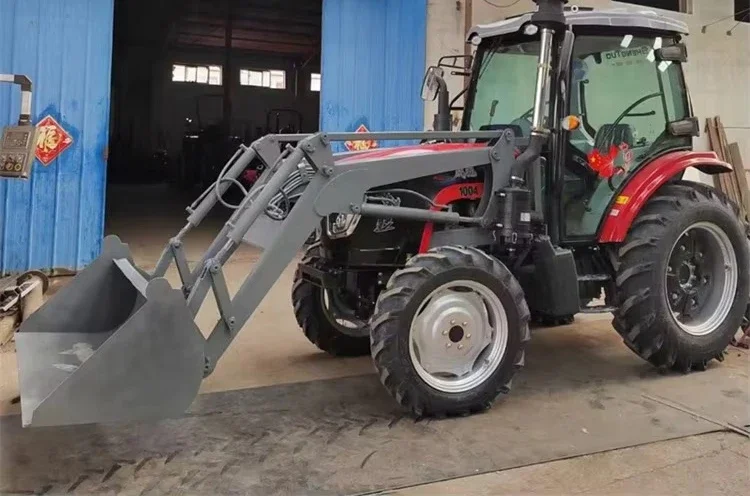Household backhoe loader parts can be towed backhoe