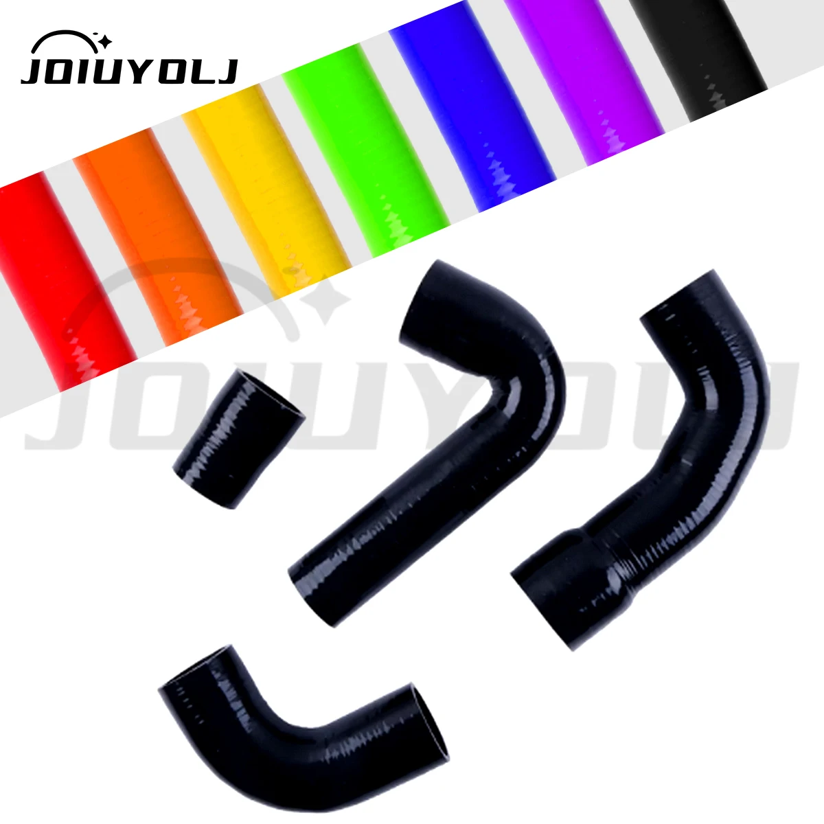 طقم خرطوم السيليكون لـ 1989-1995 فيات أونو توربو أي 1.4 MK2 المبرد المبرد مدخل هواء استبدال موصل أنبوب السيليكون