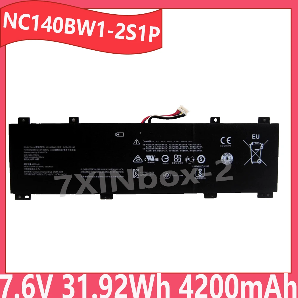 NC140BW1-2S1P 7.6V 31.92Wh Laptop Battery For Lenovo IdeaPad 100S-14IBR 14
