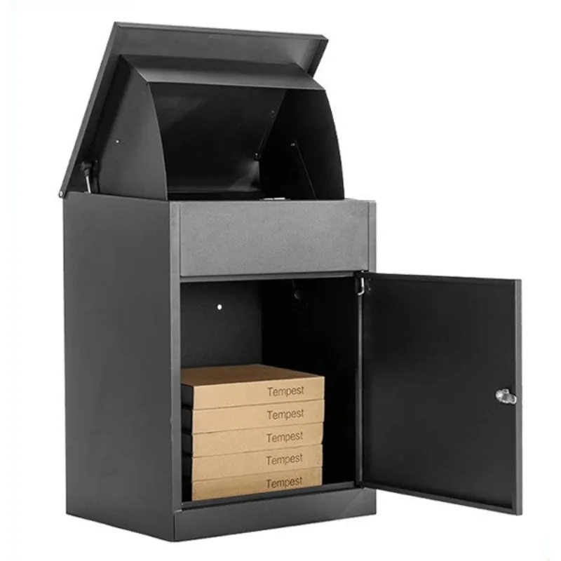 Steel Parcel Delivery Locker for Apartment Communities and Office Buildings, Durable Metal Package Drop Box for Express Courier