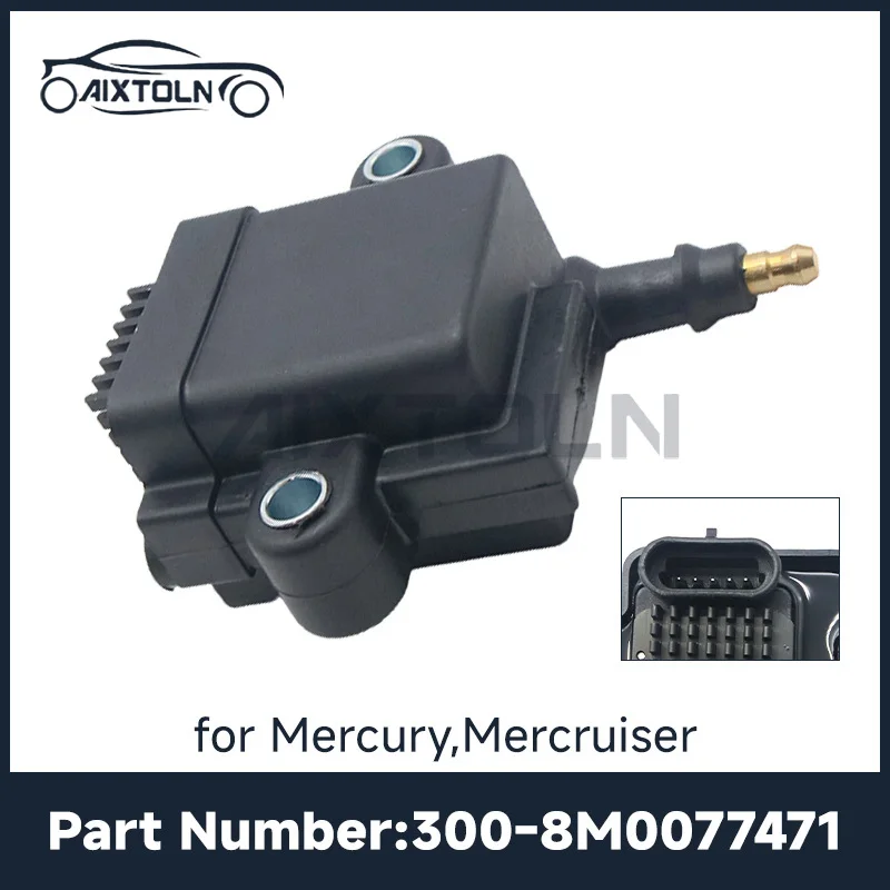 Marine Engine Ignition Coil 300-8M0077471 For Mercury Verado Four Stroke Outboards Mercruiser Inboard 2005-2015 300-879984T01
