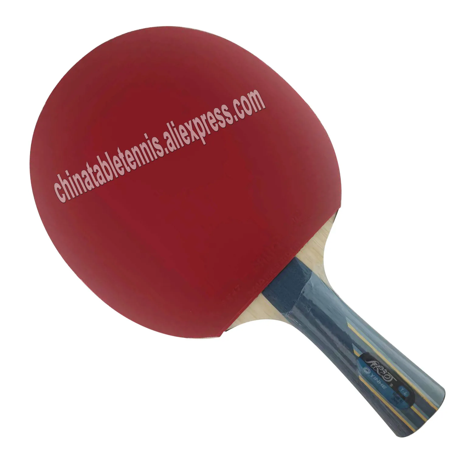 Pro Combo Racket YINHE Y-4 Y4 Tischtennisschläger mit Palio AK47 GELB und AK47 BLAU Matt PingPong Gummi