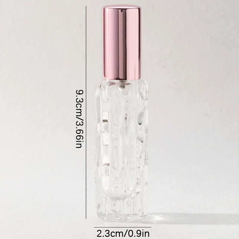 10Ml Glazen Draagbare Navulbare Parfumfles Cosmetische Container Lege Spuitverstuiver Reisfles