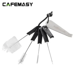 Espresso Brush Machine Cleaning Brush Barista Tools for Cleaning Espresso Machine Group Head Steam Wand Milk Frother Drip Tray