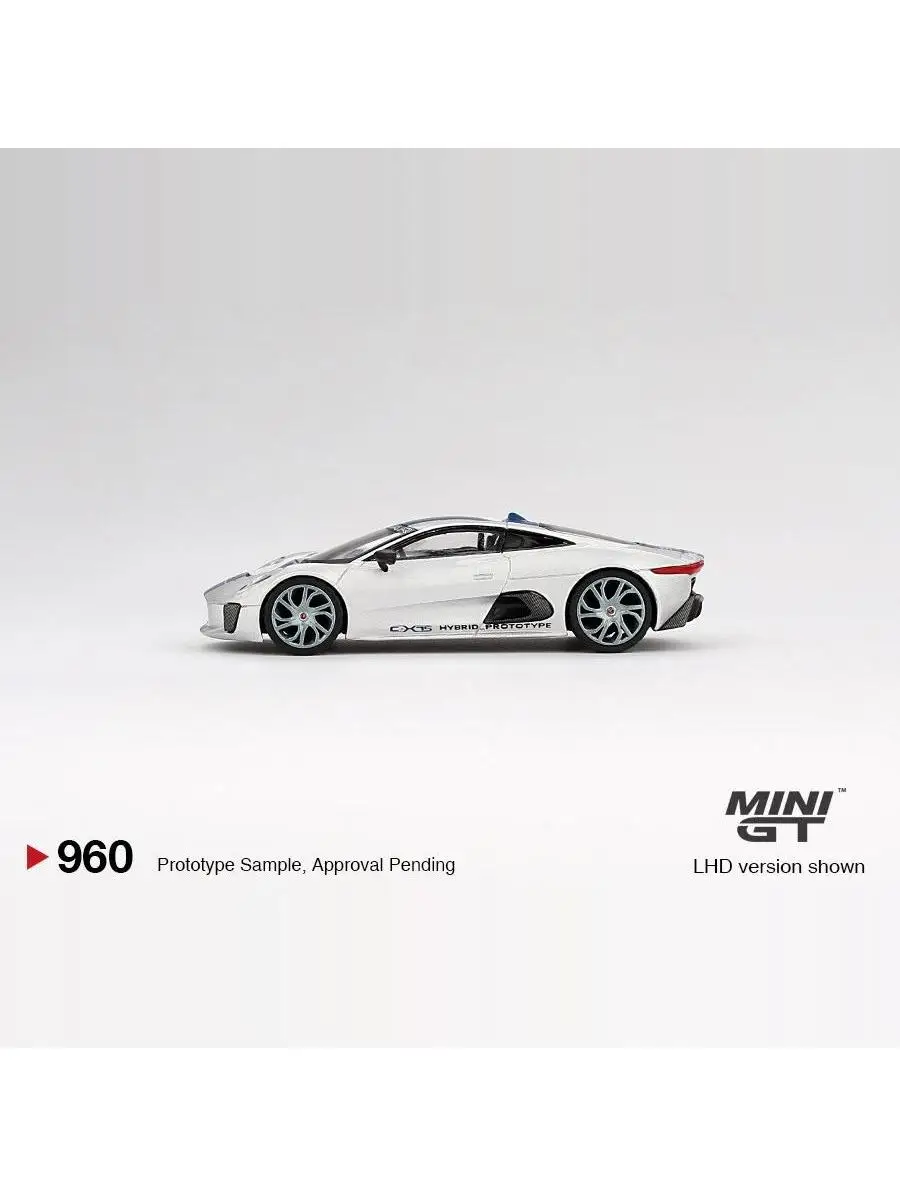 

TSM MINI GT 1:64 minigt#960 C-X75 Silver Die-cast alloy car model gifts