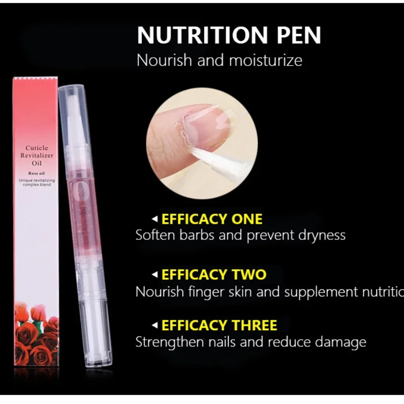 1pcs Nail Nutrition Oil Pen Nail Treatment Cuticle Revitalizer Oil Pen Cuticle Remover Nail Oil Repair Pen