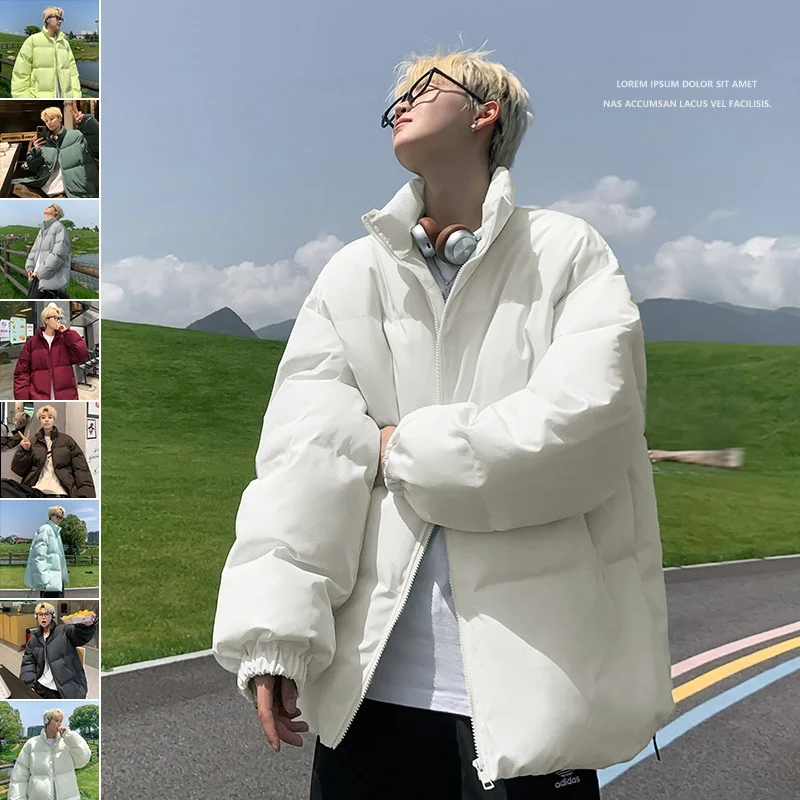 

Мужская зимняя хлопковая куртка Jaet ort Sle Thiened, легкая модная бейсбольная куртка с капюшоном из полиэфирного волокна, повседневная одежда