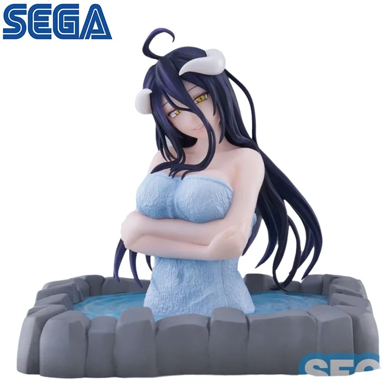 

SEGA Original OVERLORD Spa Paradise Albedo 14cm PVC Anime Action Figure Model Toy Collectible Doll Gift Genuine Ornament Desktop