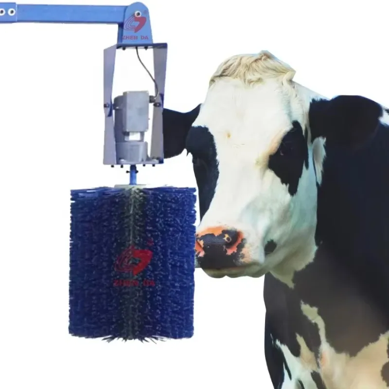 

Cow Body Cleaning Brush for Husbandry Equipment Cow Brush with Automatic Rotating Brush Head