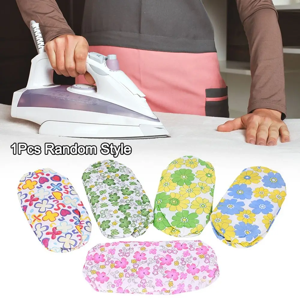 140*50cm Ironing Board Cover Flower Pattern Elastic Ironing Board Cloth Heat-resistant Random Style Ironing Heat Shield