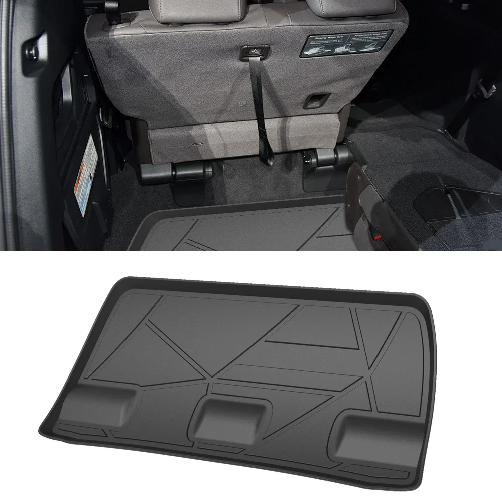 For Honda Odyssey North America Version 2018-2022 Cargo Liner All-Weather TPE Non-slip Trunk Mats Waterproof Boot Tray Trunk