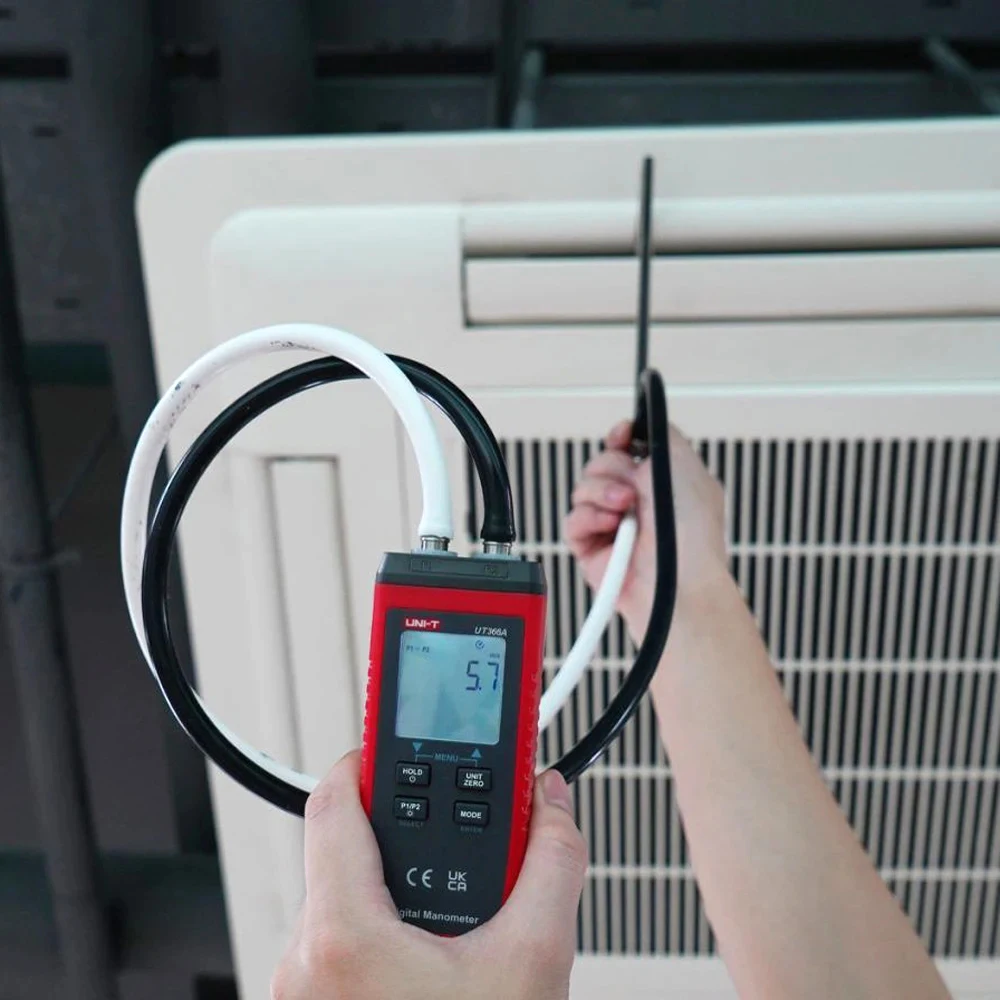 Digital Manometer Differenzdruckmesser AUTOOL Secutest – HVAC Luftdruck & Gasprüfer