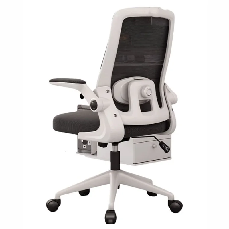 Wheels Rotating Office Chair Support Adjustable Modern Comfy Ergonomic Chair Mobile Bedroom Cadeira De Escritorio Cute Furniture