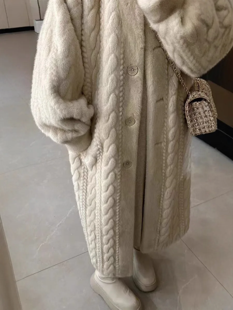 フェイクファー ジャケット コート レディース エレガント ダブルフェイス 冬用 マザー テックウェア ブレンド 快適 ウールミックス 厚手 アウター オールマッチ