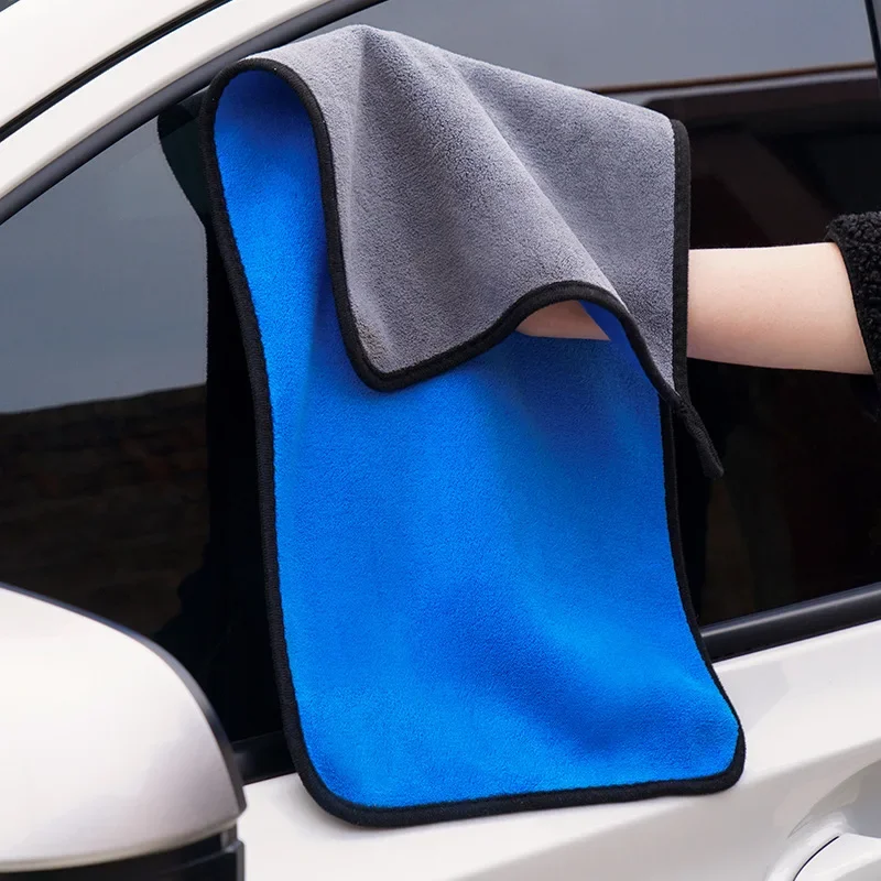 Microfiber Cleaning Towel Extra Soft Super Absorbent Car Cleaning Cloth Professional Detailing Car Drying Towel Wash Accessories