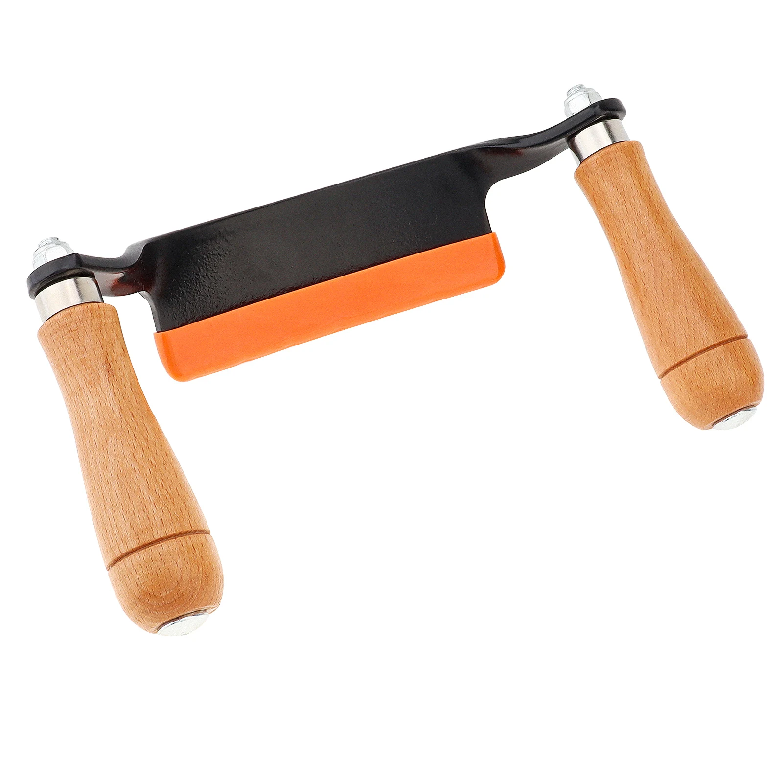 5 Inch 45 #   Carbon Steel Curved Draw Shave Tools with Wood Handle and Protection Cover