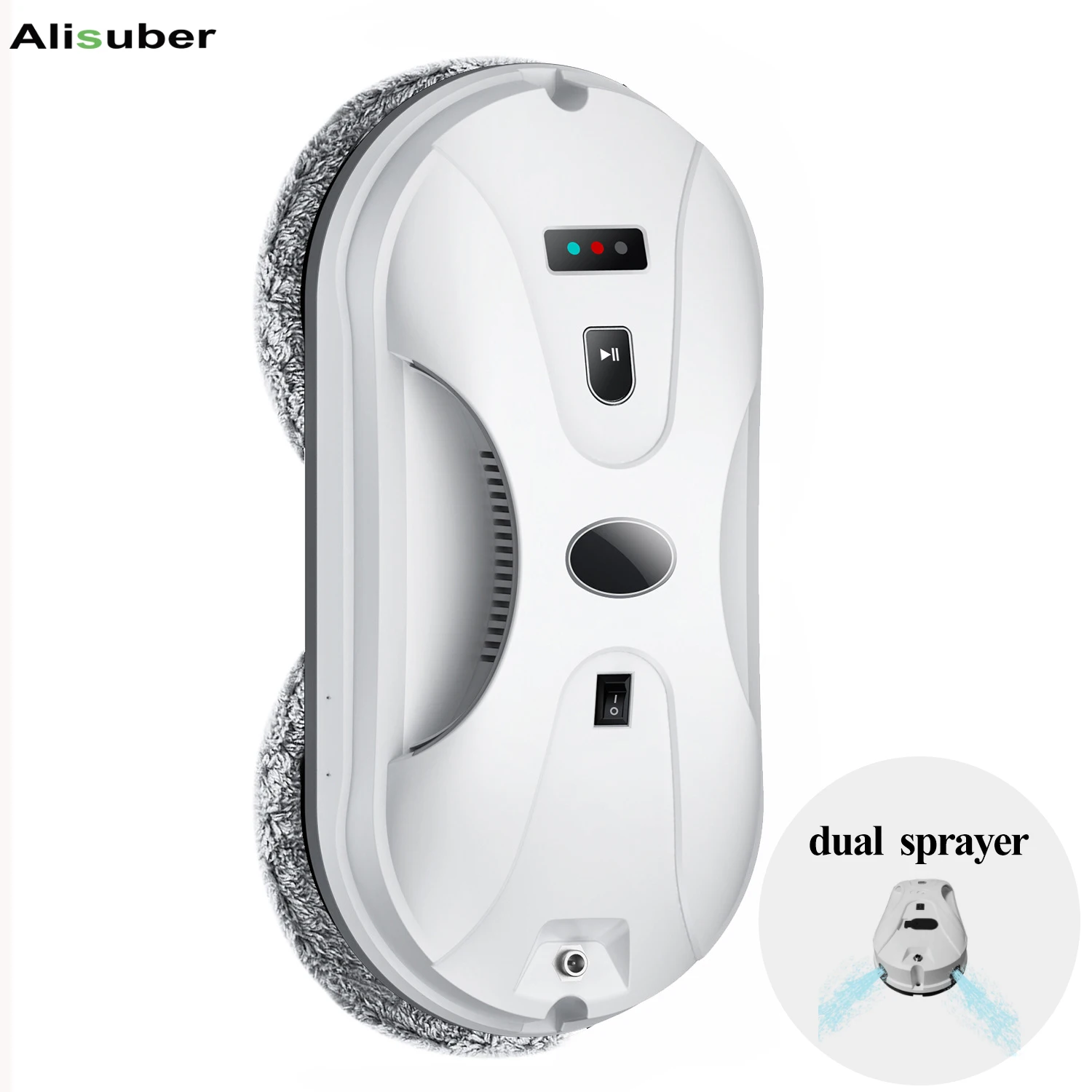 Window Cleaning Robot Water Sprayer Smart Remote Control Electric Glass Limpiacristale Vacuum Washing Robot for Home Appliance
