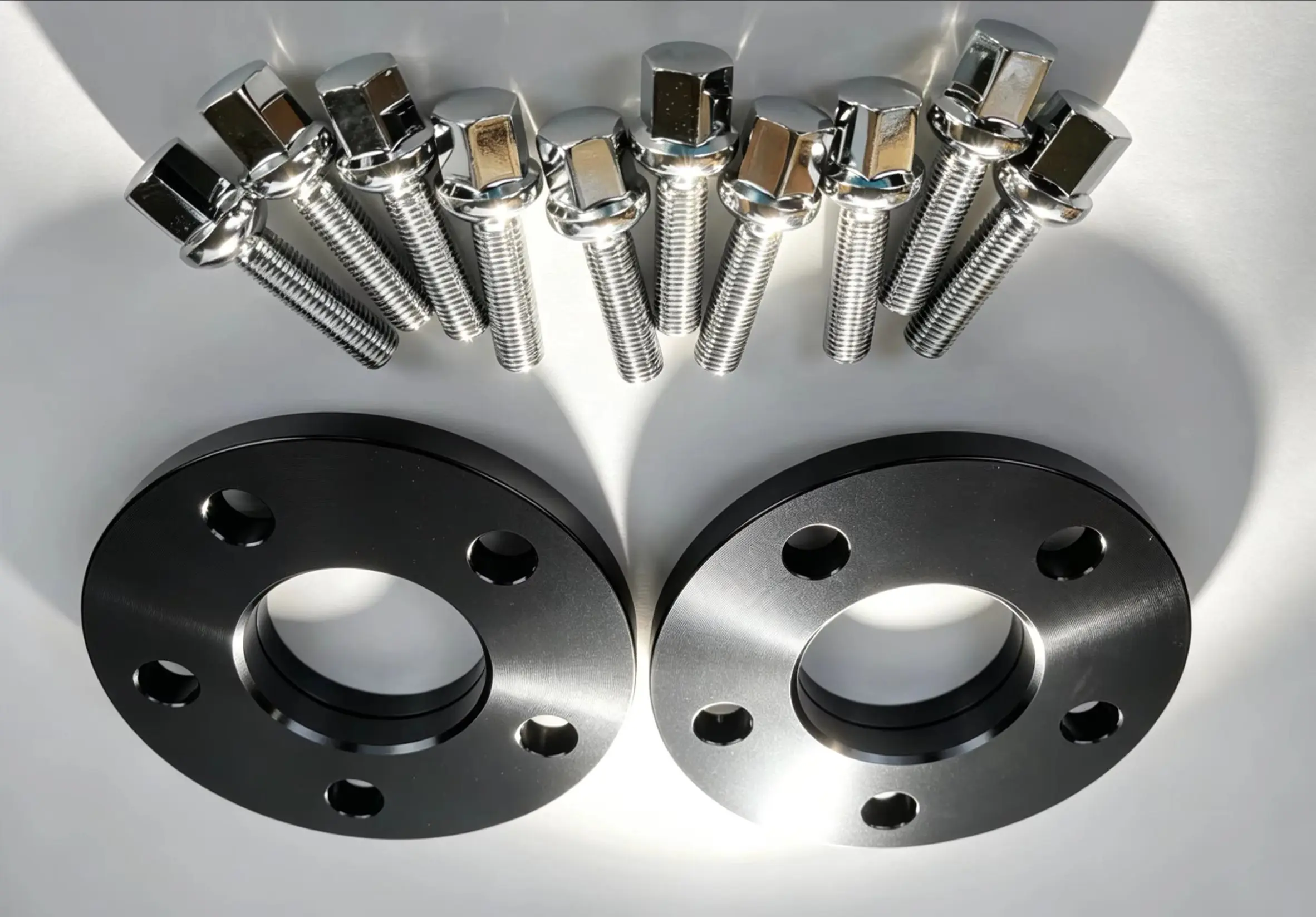 6061-T6 Aluminum Forged Alloy thread14X1.5 Wheel Spacers 2x 12|15mm  5x100 57.1  For SEAT Cupra: Aronas, Ibiza (2003 - 2018), Le