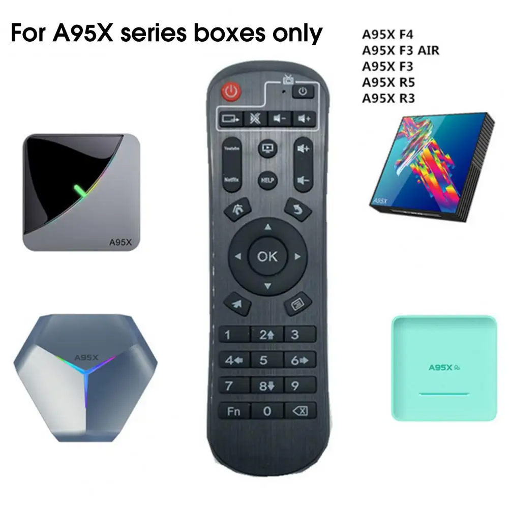 Tv controle remoto de resposta rápida controle remoto desgastar-resistindo smart ir tv controle remoto para a95x f3air a95xr5 a95xr3 x88pro