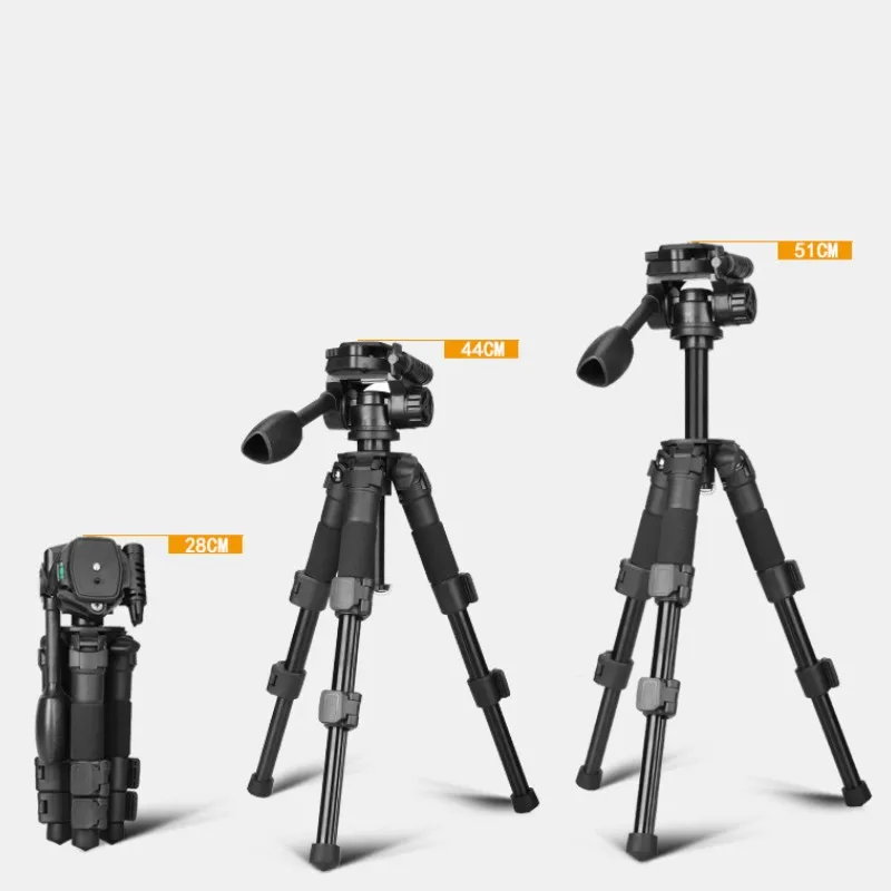 QZSD Q166S Portable Mini Tripod Macro Photography for Digital Cameras and Mobile Phone Stand Video Studio Accessories images - 6