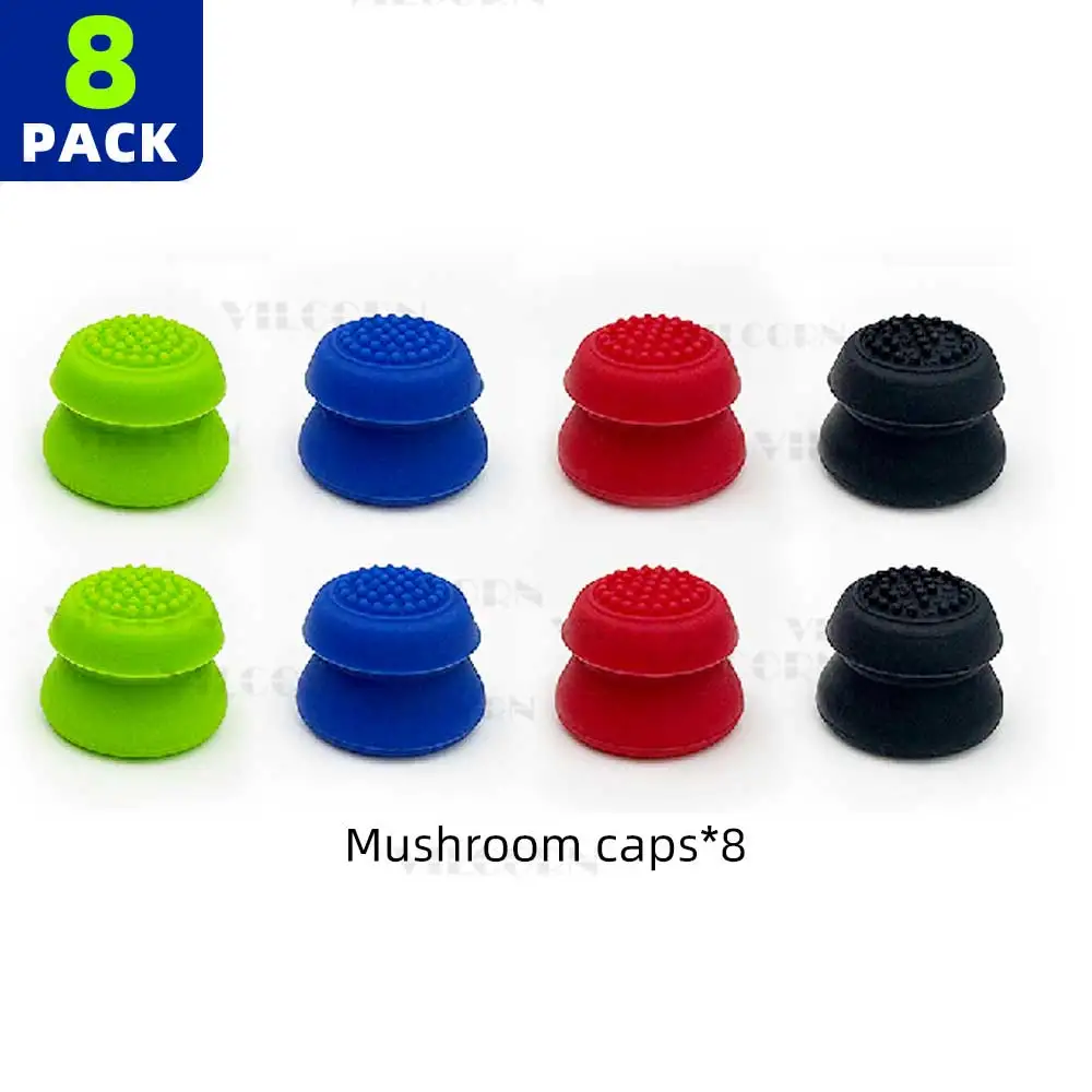 Hoogbouw siliconen analoge stick grip caps voor PS5 PS4 controller duimdop compatibel met XBOX Switch Pro Gamepad Thumb Stick