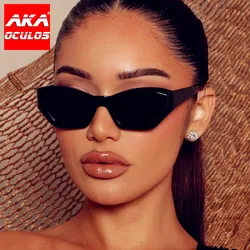 AKA OCULOS 2022 Cateye occhiali da sole donna Luxury Brand Eyewear per donna/uomo occhiali firmati donna Retro Gafas De Sol Mujer UV400