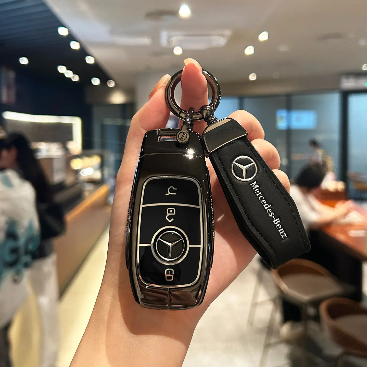 Suitable for GLE450 Mercedes Benz GLE350 Keyset GLS450 CLA CLS Package GLC Buckle GLB Shell GLS480 Male