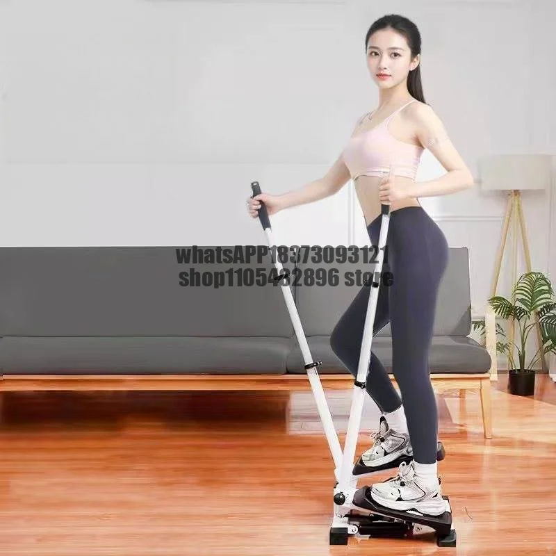Left and right swing stepper, handrail in situ, mountain pedal machine, household resistance multi-function
