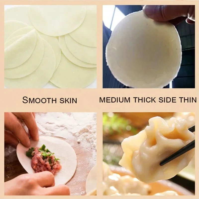 1.110v / 220v Dumpling Machine Maker Automatische Wonton Skins Maker Machine Hot sales