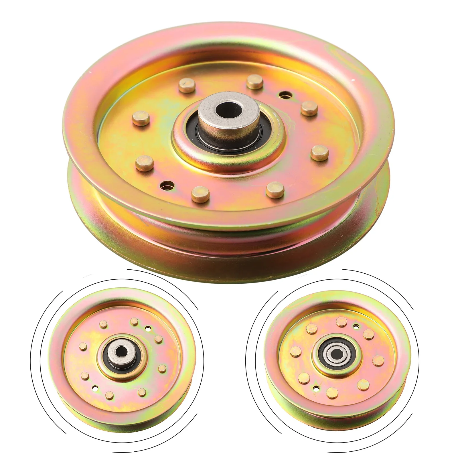 Mowers Parts Flat Idler Pulley Solid 753-08171 Accessories Replacement For 50-22 ZT ZTR's For Craftsman PTY9000