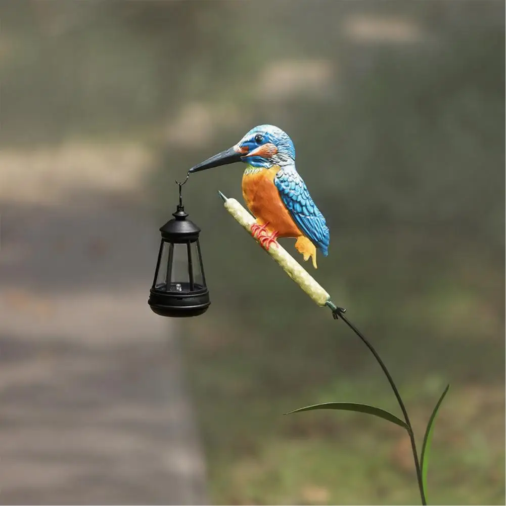 97cm Solar Hummingbird Light With Stake Weather-resistant Solar Bird Decorative Lantern Waterproof Outdoor Garden Yard Pathway