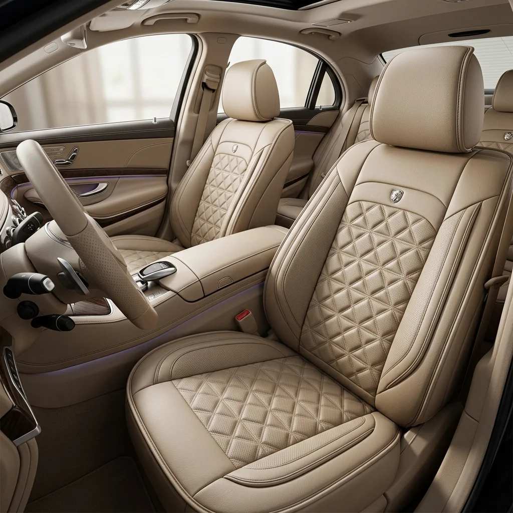 Leather Car Seat Covers for BMW X3 E83 G30 X3 F25 X5 E53 X1 E84 F01 X5 F15 E65 F25 X6 E71 F31 E83 F45 Interior Auto Accessories