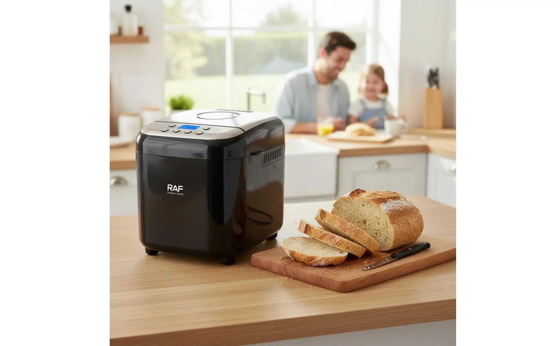 Automatic Bread Appliance 3 in 1 Bread Baking Machine Bread Mixture Appliance Constant Temperature Fermentation Kitchen