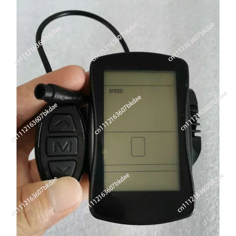 48V Universal S700 Blue Screen LCD Display Dashboard Speedometer Replacement For Electric Bicycle Scooter E Bike