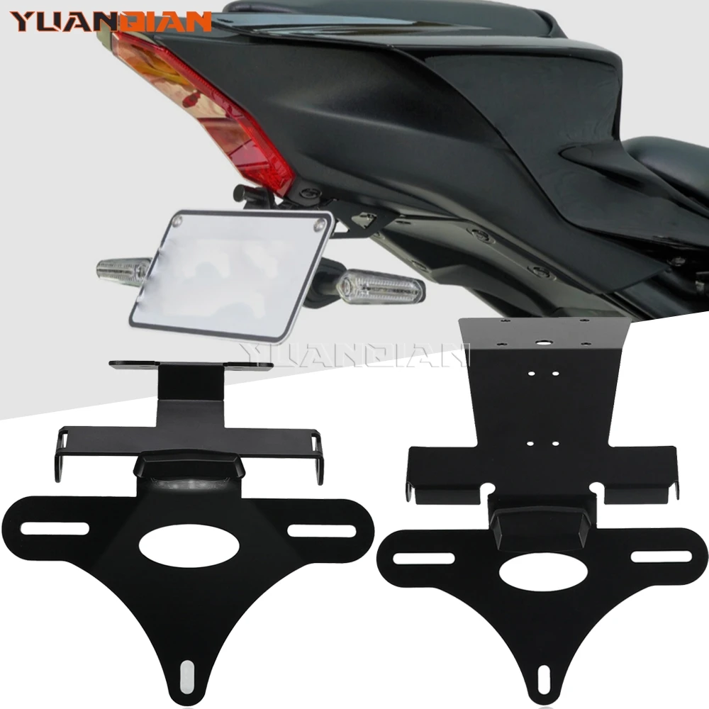 

For RC 125 200 390 RC390 RC200 RC125 2022-2024 2025 Motorcycle License Plate Holder Bracket Rear Tail Tidy Fender Eliminator Kit