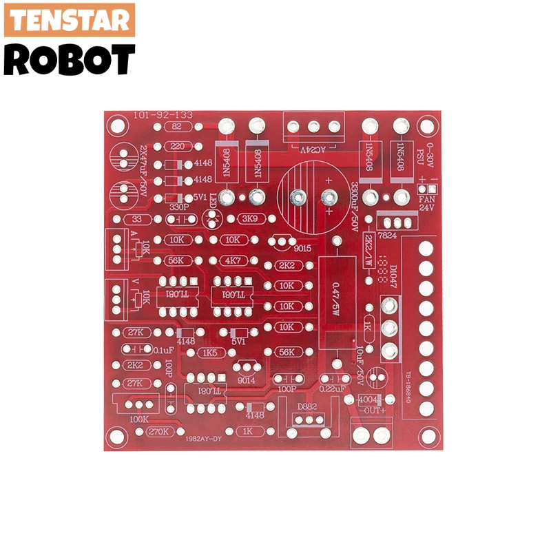 0-30V 2mA-3A DC Regulated Power Supply DIY Kit Continuously Adjustable Current Limiting Protection Voltage Regulator Set