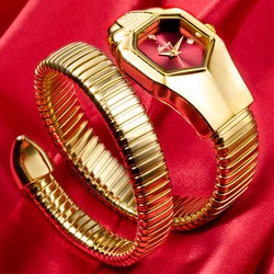 Hot Sell Fashion Snake Watch For Women Brand MISSFOX Simply AAA Quartz Wristwatch Dress Diamond Jewelry Bracelet Clocks Ladies