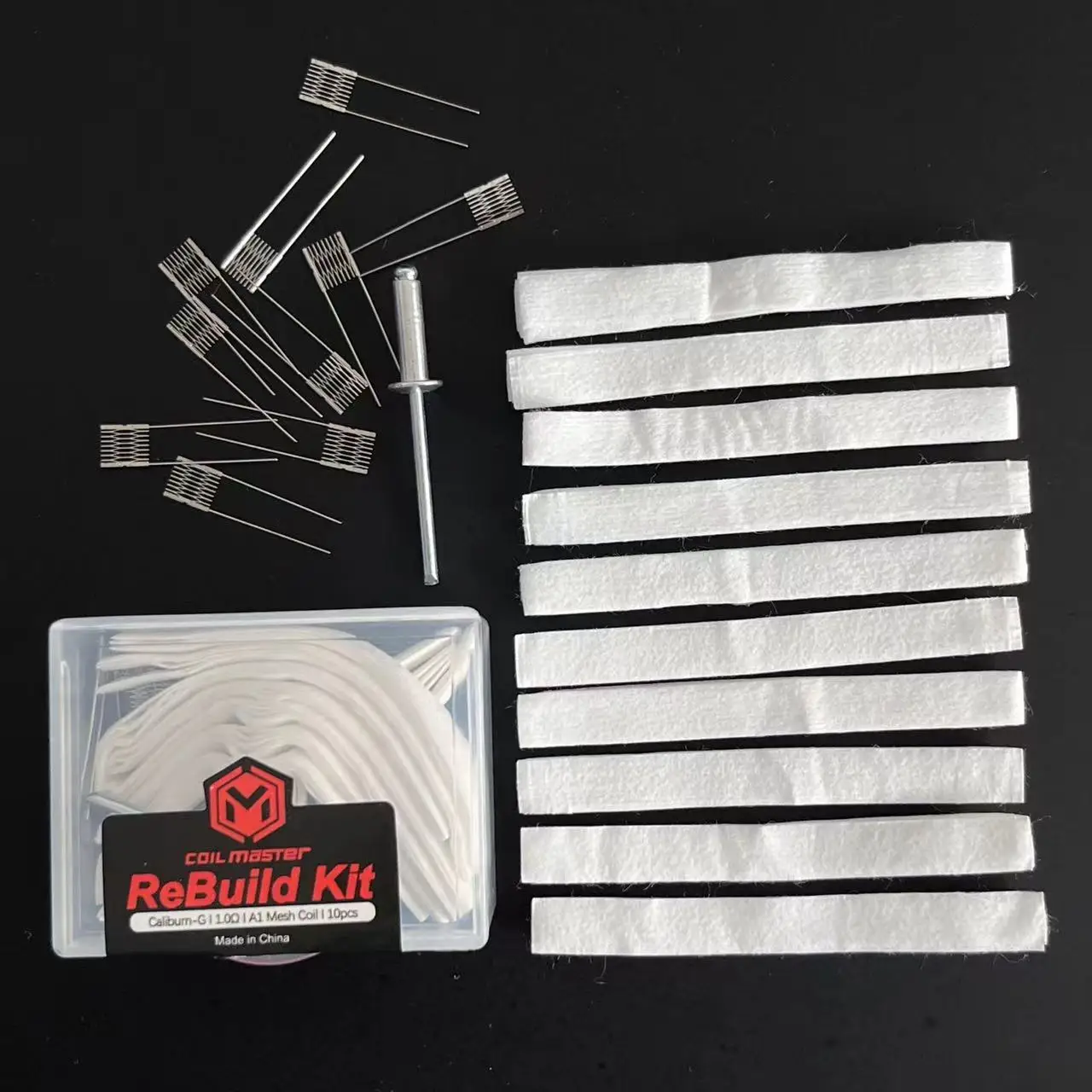 إعادة بناء عدة شبكة لفائف 1.2/1.0 /0.8 /0.6ohm ل جيليبوكس نانو Xros كاليبورن G KOKO Prime A1 Ni80 شبكة الأساسية رئيس Vape البخاخة