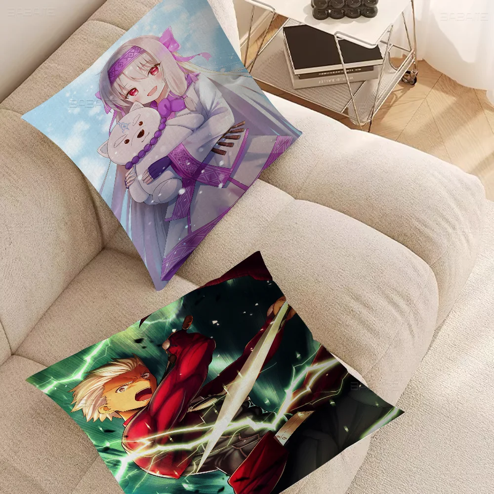 

Fate Stay Night Pillow Gift Home Office Decoration Pillow Bedroom Sofa Car Cushion CoverPillow Case