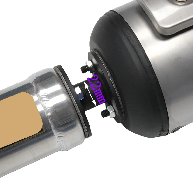 FOR DIO AF28 Exhaust Pipe DIO50 RRGS JISO 90cc racing scooter exhaust system for Honda DIO AF18 AF25 AF28 Racing muffler Pipe