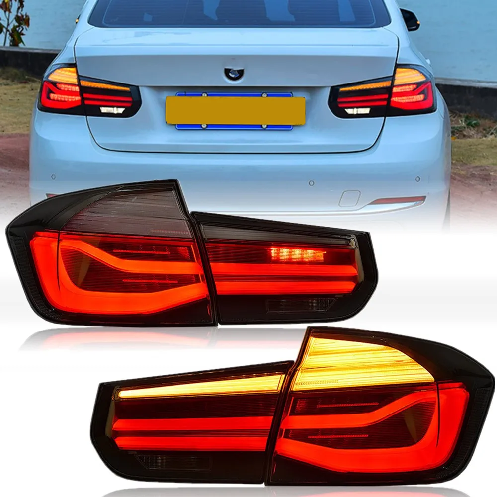 For BMW 3 Series F30 F35 Led Tail Lights Assembly 318i 320i 328i M3 Accessories Refit Rear Led DRL Turn Signal Brake Light