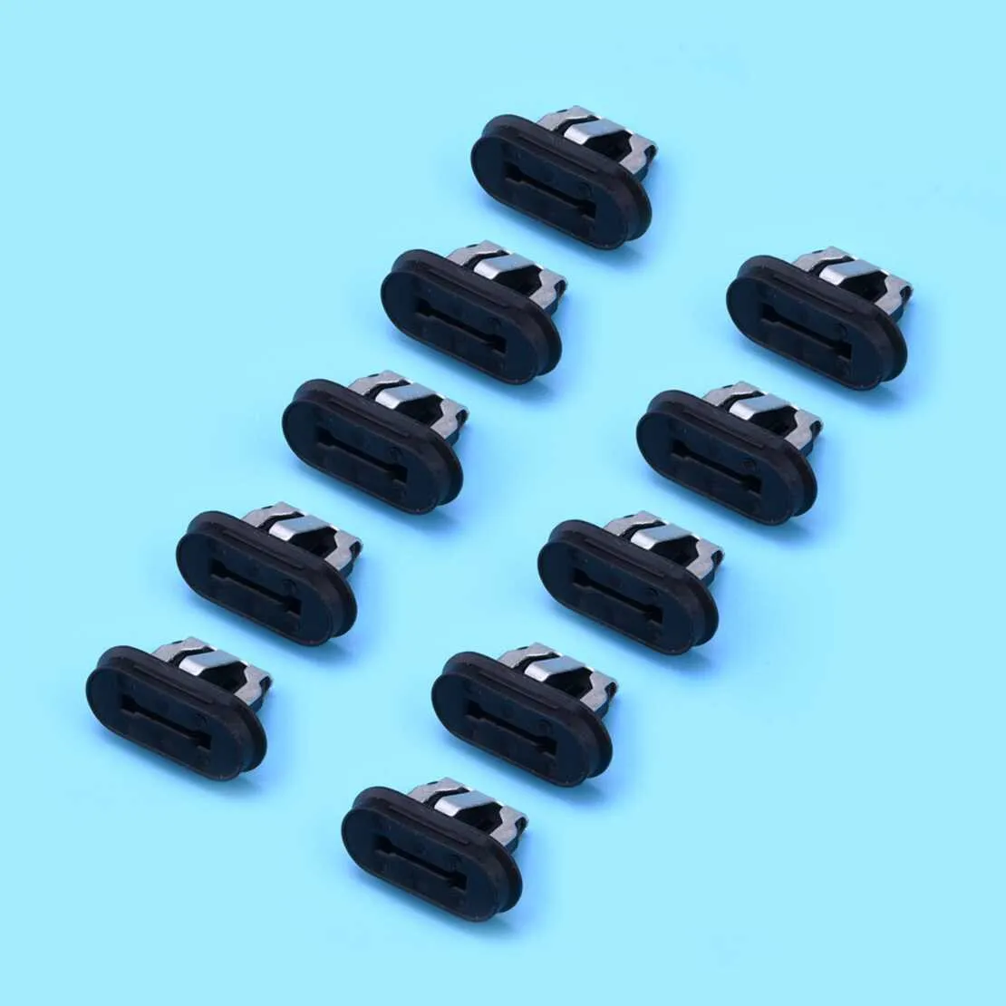 Side Skirt Rocker Panel Molding Bracket Clips Compatible with Tesla Model 3 2017-2022 | Exterior Car Body Fastener Accessories